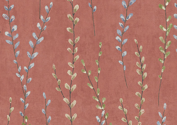 Willow Field, French Coral - Made to Measure Curtains - Image 9